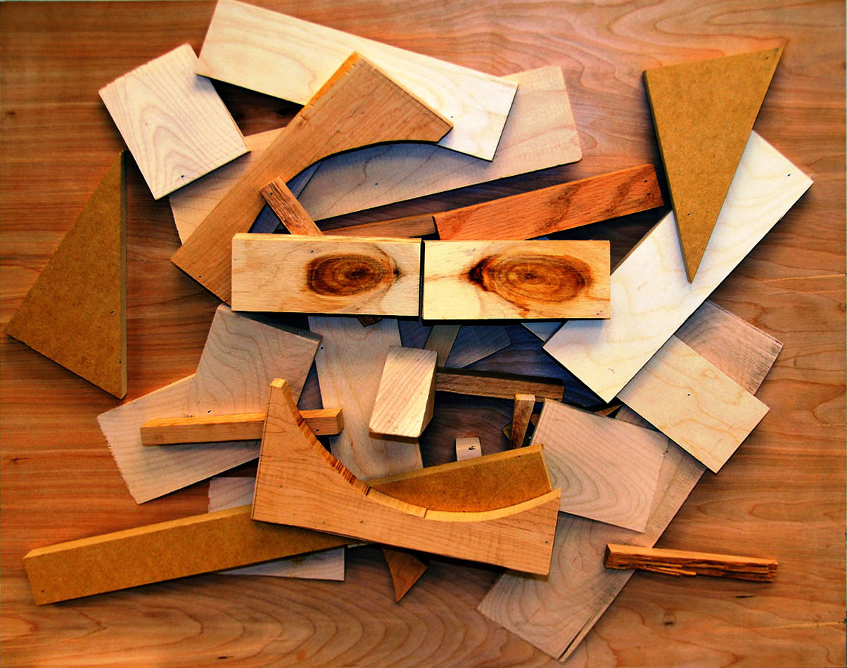 'Happiness in Wood' by Nolberto Salas 
